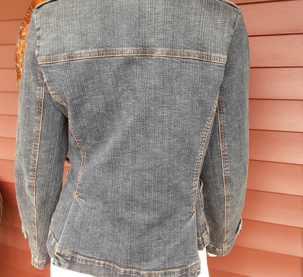 🔥HP🔥✖️2 Wax Jean Jacket , Demim - Picture 3 of 8